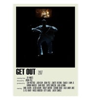 Get Out Alternatif (1) Tablo Ahşap Poster Dekoratif