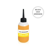 CANON/HP Uyumlu 100 ML. Muadil Sarı Gıda Mürekkep