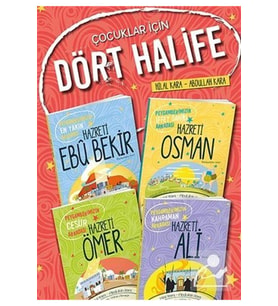 Çocuklar Için Dört Halife Seti (4 Kitap Takım)