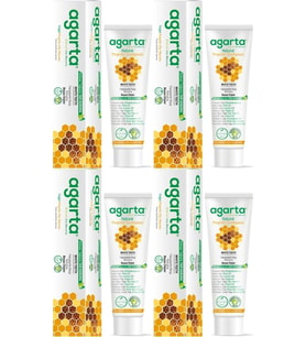 Agarta Doğal Diş Macunu 100ML Propolisli (4 Lü Set)
