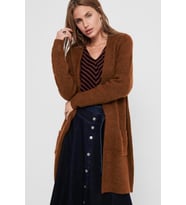 ONLJADE L/S CARDIGAN KNT NOOS (Kahverengi)