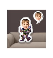 Kişiye Özel Fotoğraflı Buzz Lightyear Yastık 115607 30 cm
