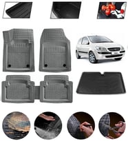 Hyundai Getz 2002 Sonrası Uyumlu Paspas Araca Özel Bagaj Havuzu MBS Gri