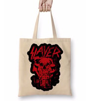 Slayer Bloody Skull Bez Çanta Uzun Saplı