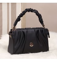 Angel Polo 9295 Siyah Kadın El ve Omuz Çantası 