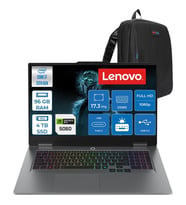 Lenovo Loq 17IRX10 Intel Core I7 13700HX 96GB Ddr5 4tb SSD RTX5060 8gb 115W Freedos 17.3 Inç Fhd (1920X1080) IPS 300NITS 165HZ %100 Srgb Taşınabilir Bilgisayar W83JH00BQTRF46 + Zetta Çanta