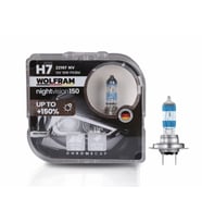 Wolfram H7 Ampul NV +%150 Fazla Işık ve %20 Beyaz Işık 12V 55W
