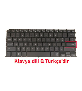 Samsung Notebook 9 Pro NP940X3N-K01US Klavye Işıklı Siyah