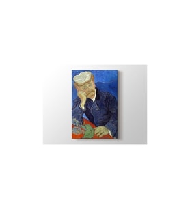 DBSanatevi Vincent Van Gogh - Portrait Of Dr Paul Gachet 50 X 70 Cm