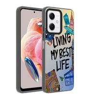 Xiaomi Redmi Note 12 4G Kılıf Desenli Zore Dragon Sert Kılıf Seyahat