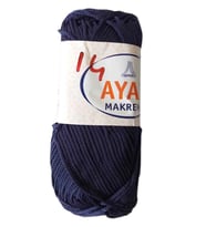 Angel Çanta Aksesuar 100 Gram Polyester Makrome No:14 Lacivert