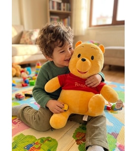 Winnie The Pooh Peluş Ayıcık 55 CM Yumuşacık Dev Boy Sevimli Uyku Arkadaşı