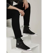 U.s. Polo Assn. Penelope Hıgh Wt Siyah Kadın Sneaker Ayakkabı
