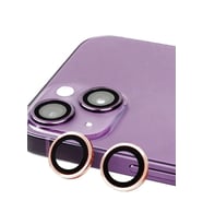 iPhone 13 Raze Metal Kamera Lens - Pembe