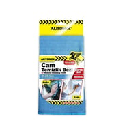 Automix Mikrofiber Cam Temizlik Bezi 50X50CM 44575 (Mavi)