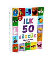 Mey İthalat® İlk 50 Sözcük Eğitici Flash Kart Oyunu