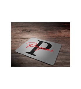 KİŞİYE ÖZEL P HARF BASKILI MOUSE PAD