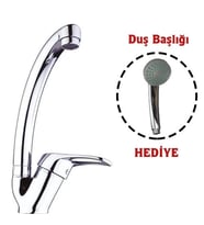 Mix Kuğu Mutfak Evye Batarya + Duş Başlığı Hediyeli