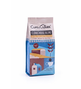 Clouds House Blend 250 G Orta Koyu Kavrulmuş Çekirdek Kahve Set 2li