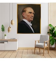 ÇERÇEVELİ ATATÜRK TABLO S602