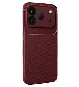 Newface Tecno Spark 50 4G Auto Focus Karbon Kapak - Bordo
