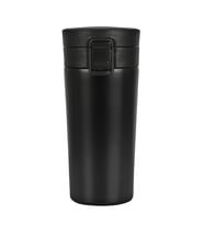 Aliyosso Termos Mug Kaydırmaz Taban Sıcak-Soğuk Mat Siyah 380 ML