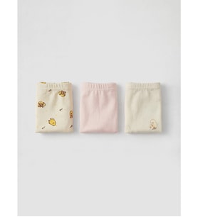 LCW Kids Ekru Kız Çocuk Boxer 3'lü