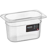 Lexroo 1/9 Dikdörtgen PC Gastronom Küvet Gövde 176x108x100