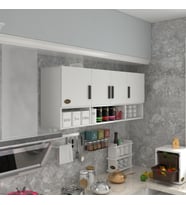 Kenzlife hazır mutfak konsta byz 060*150*22 mutfak banyo dolabı kapaklı raflı (Karışık)