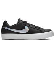 Nike Court Royale Ac Leather Sneaker Hakiki Deri Günlük Spor Ayakkabı Siyah Gri Swoosh