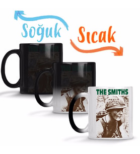 The Smiths Meat İs Murder Sihirli Kupa Bardak Porselen