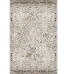 Eliana Home Baskılı, Yıkanabilir Kaymaz Taban Salon Halısı LNA0136-SD419 100x150 cm (Bej)