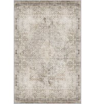 Eliana Home Baskılı, Yıkanabilir Kaymaz Taban Salon Halısı LNA0136-SD419 100x150 cm (Bej)