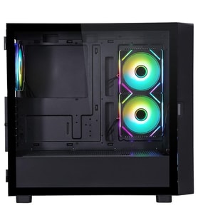 POWERBOOST PB-P4367BB LCD Mesh Panel Gaming Mid-Tower PC Kasası