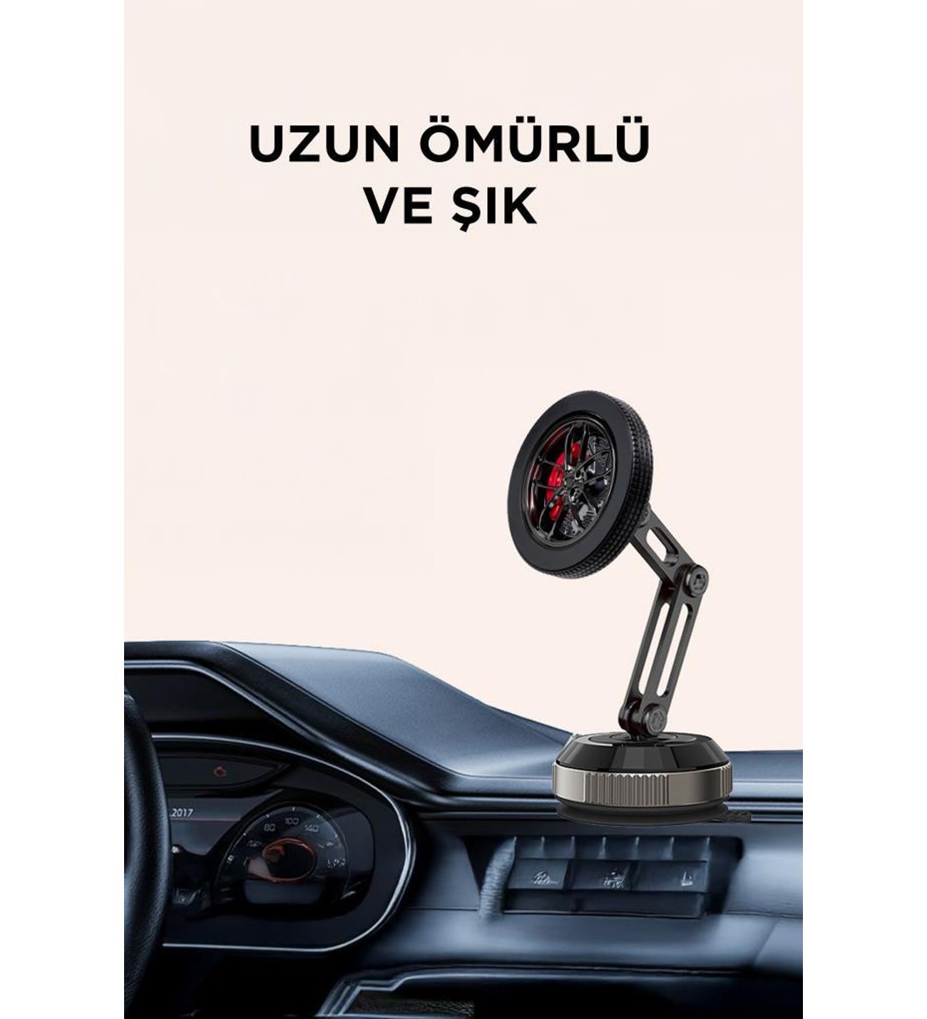 Torima JX-060 Siyah Sarsılmaz Manyetik 360 Derece Ayarlanabilir