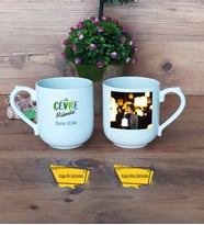 Çevre Mühendisi Kupa Bardak Oval Fotoğraflı Mühendisler Günü Hediyesi