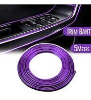 Araç İçi Dekoratif Torpido Ve Kapı Döşeme Fitili Neon Ip 5 Metre Mor