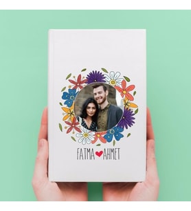 Sevgililer Günü Deri Kaplı Defter 2021-9