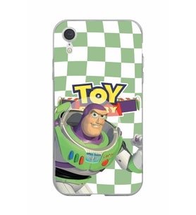 Iphone XR Uyumlu Toy Story Buzz Desenli Şeffaf Telefon Kılıfı