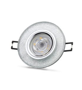 Noas Lita Kristal Cam LED Spot 3W Ilık Beyaz YL65-1707