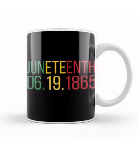 juneteenth juneteenth juneteenth 2021 1865 Kupa Bardak Porselen