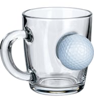 Gerçek Golf Toplu Özel Tasarım Çay Kahve Kupası 340cc Kupa
