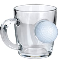 Gerçek Golf Toplu Özel Tasarım Çay Kahve Kupası 340cc Kupa
