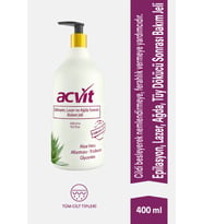 Acvit Epilasyon, Lazer, Ağda ve Tüy Dökücü Sonrası Bakım Jeli - 400 ML.