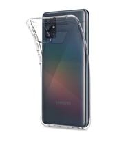 Samsung Galaxy A51 Kılıf Lüx Şeffaf Silikon