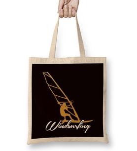 Windsurfing Sailboarding Ocean Wave Windsurfer Surfing Bez Çanta Uzun Saplı