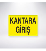 Kantara Giriş 21x28 Arkası Yapışkanlı Levha