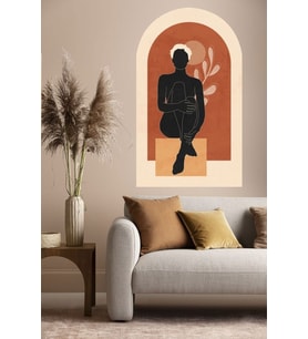 Velaris Boho Bohem Renkli Duvar Sticker