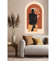 Velaris Boho Bohem Renkli Duvar Sticker