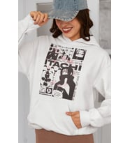 Itachi Uchiha Naruto Baskılı Unisex Oversize Anime Hoodie